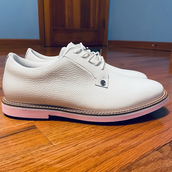 G/FORE Shoes Gfore G4 Limited Gallivanter Golf Shoe Sneaker Us 9 Pink White Skull Poshmark